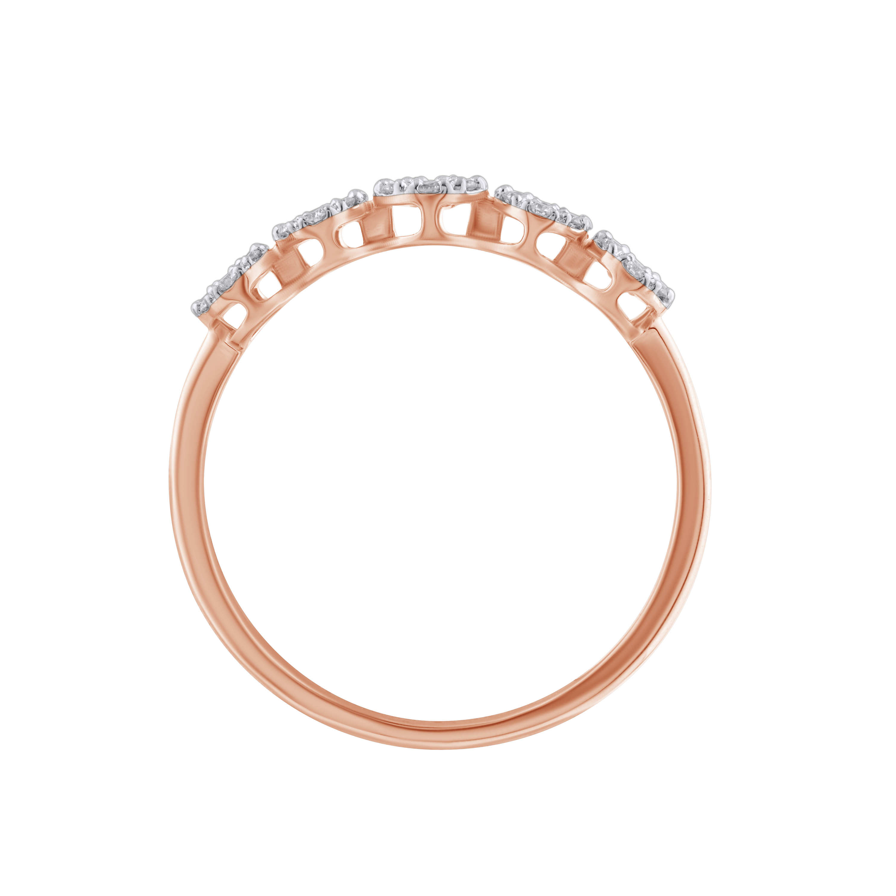 Paveikslėlis Auksinis žiedas su LAB deimantais