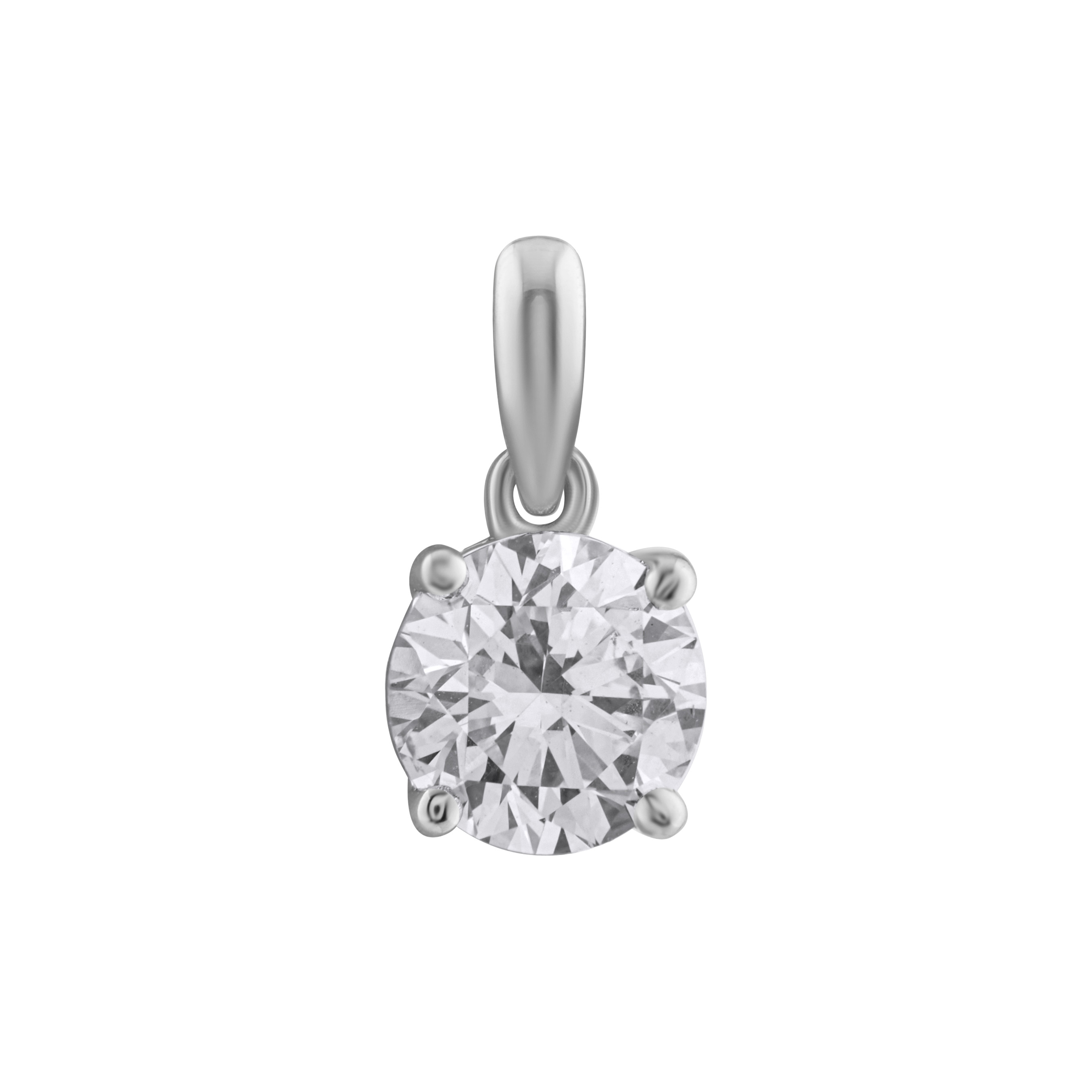 Paveikslėlis Balto aukso pakabukas su LAB deimantu