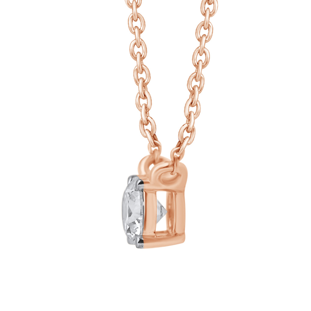 Изображение Золотая цепочка с LAB бриллиантом