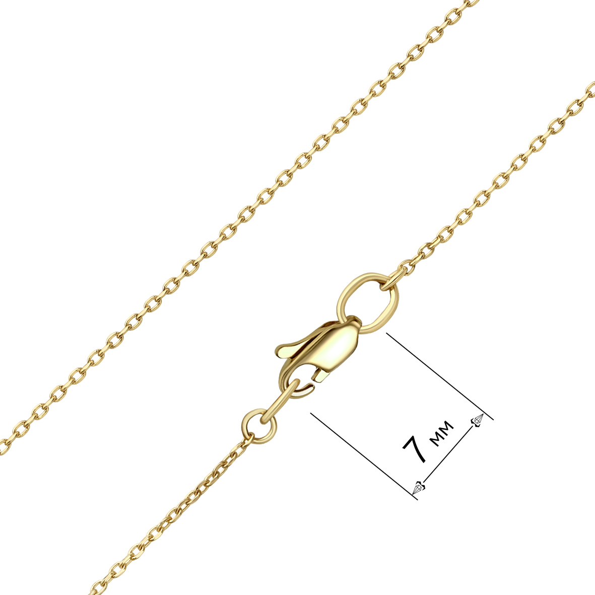 Изображение Цепочка из желтого золота "Anchor"