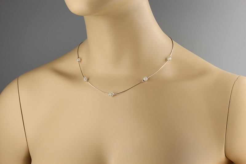 Изображение Серебряная цепочка 45-50 см