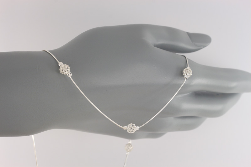 Изображение Серебряная цепочка 45-50 см