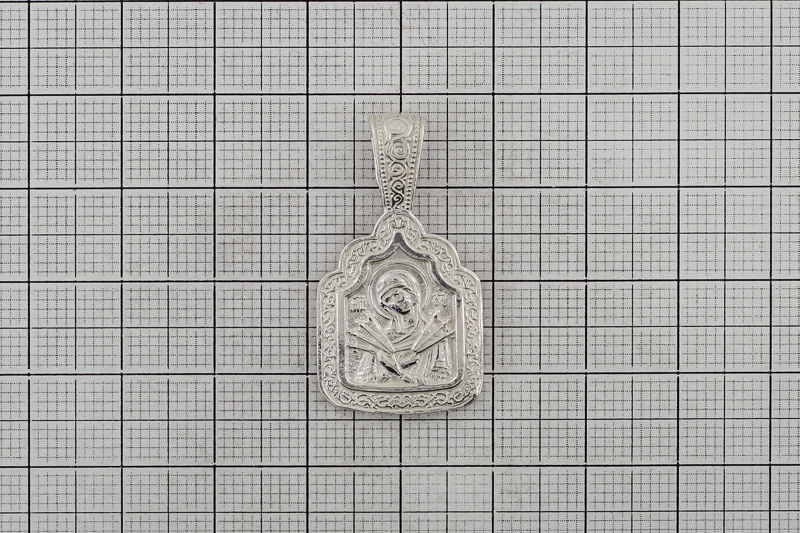 Изображение Серебряная подвеска (икона)
