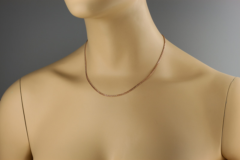 Paveikslėlis Auksinė grandinėlė "Double Curb"