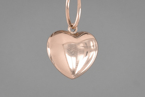 Paveikslėlis Auksinis pakabukas "Širdelė"