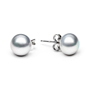 Paveikslėlis Sidabriniai auskarai su perlais