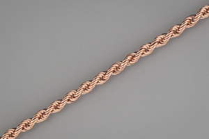 Paveikslėlis Auksinė apyrankė "Rope"