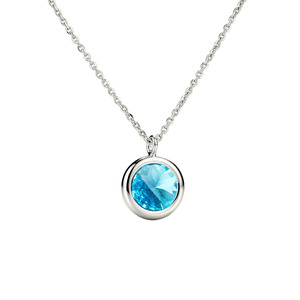 Paveikslėlis Sidabrinė grandinėlė su Swarovski kristalais