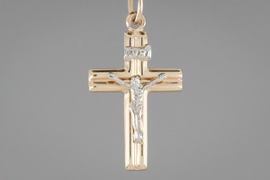 Изображение Золотой православный крестик