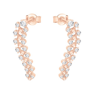 Paveikslėlis Auksiniai auskarai su cirkoniais