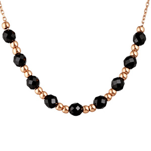 Изображение Золотая цепочка с ониксами