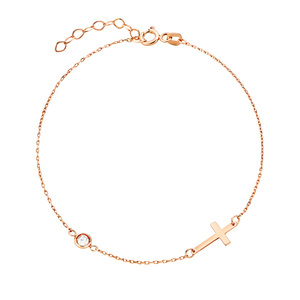 Paveikslėlis Auksinė apyrankė su cirkoniu