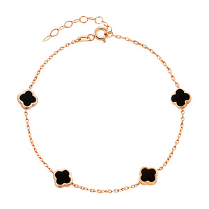 Paveikslėlis Auksinė apyrankė su oniksais