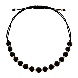 Изображение Браслет - нитка с ониксами