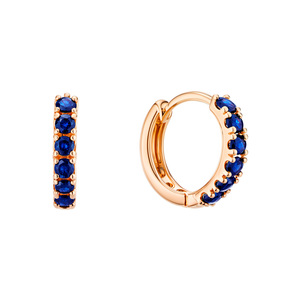 Paveikslėlis Auksiniai auskarai su cirkoniais