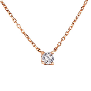 Изображение Золотая цепочка с цирконом