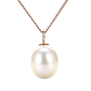 Изображение Цепочка из позолоченного серебра с жемчугом