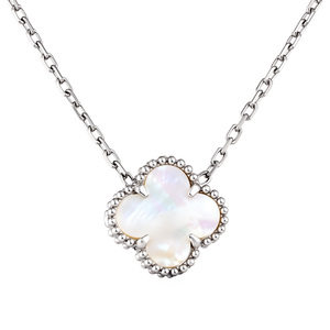 Изображение Серебряная цепочка с перламутром