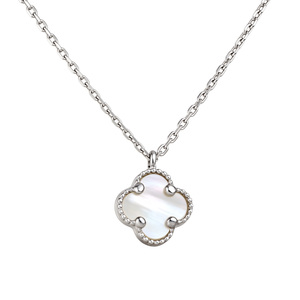 Изображение Серебряная цепочка с перламутром