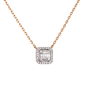 Paveikslėlis Auksinė grandinėlė su briliantais