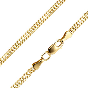 Изображение Цепочка из желтого золота "Double Curb"