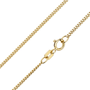 Изображение Цепочка из желтого золота "Curb"