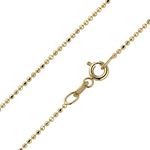 Изображение Цепочка из желтого золота "Bead"