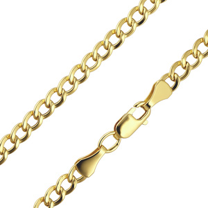 Изображение Цепочка из желтого золота "Curb"