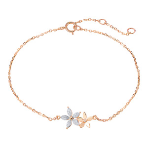 Изображение Золотой браслет с бриллиантами