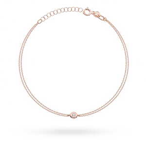 Изображение Золотой браслет с бриллиантом