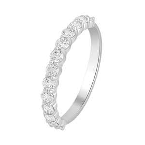 Paveikslėlis Balto aukso žiedas su briliantais