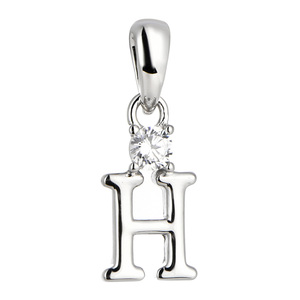 Изображение Серебряная подвеска с цирконом