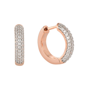 Изображение Серебряные серьги с цирконами