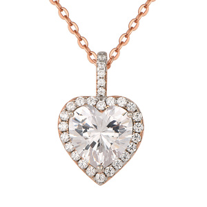 Изображение Цепочка из позолоченного серебра с цирконами