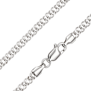 Paveikslėlis Sidabrinė grandinėlė "Rombo"