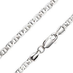 Paveikslėlis Sidabrinė grandinėlė "Marina"