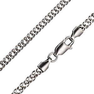 Paveikslėlis Sidabrinė grandinėlė "Rombo"