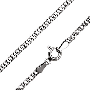 Paveikslėlis Sidabrinė grandinėlė "Rombo"