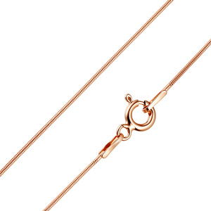 Paveikslėlis Paauksuota sidabrinė grandinėlė "Snake"