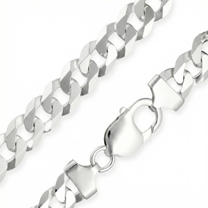 Paveikslėlis Sidabrinė grandinėlė "Curb"