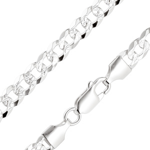 Paveikslėlis Sidabrinė grandinėlė "Curb"