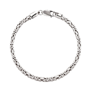 Paveikslėlis Sidabrinė apyrankė "Python"