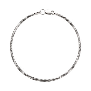 Paveikslėlis Sidabrinė apyrankė "Snake"