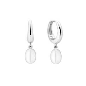 Изображение Серебряные серьги с жемчугом