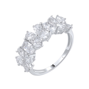 Paveikslėlis Sidabrinis žiedas su cirkoniais