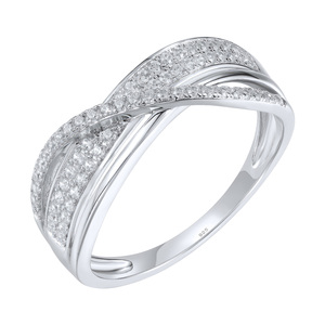 Paveikslėlis Sidabrinis žiedas su cirkoniais