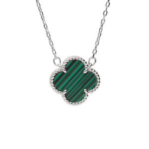 Paveikslėlis Sidabrinė grandinėlė su malachitu