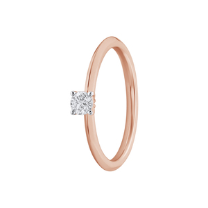 Paveikslėlis Auksinis žiedas su LAB deimantu