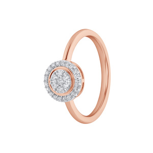 Paveikslėlis Auksinis žiedas su briliantais