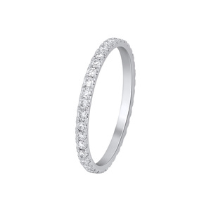 Paveikslėlis Balto aukso žiedas su LAB deimantais